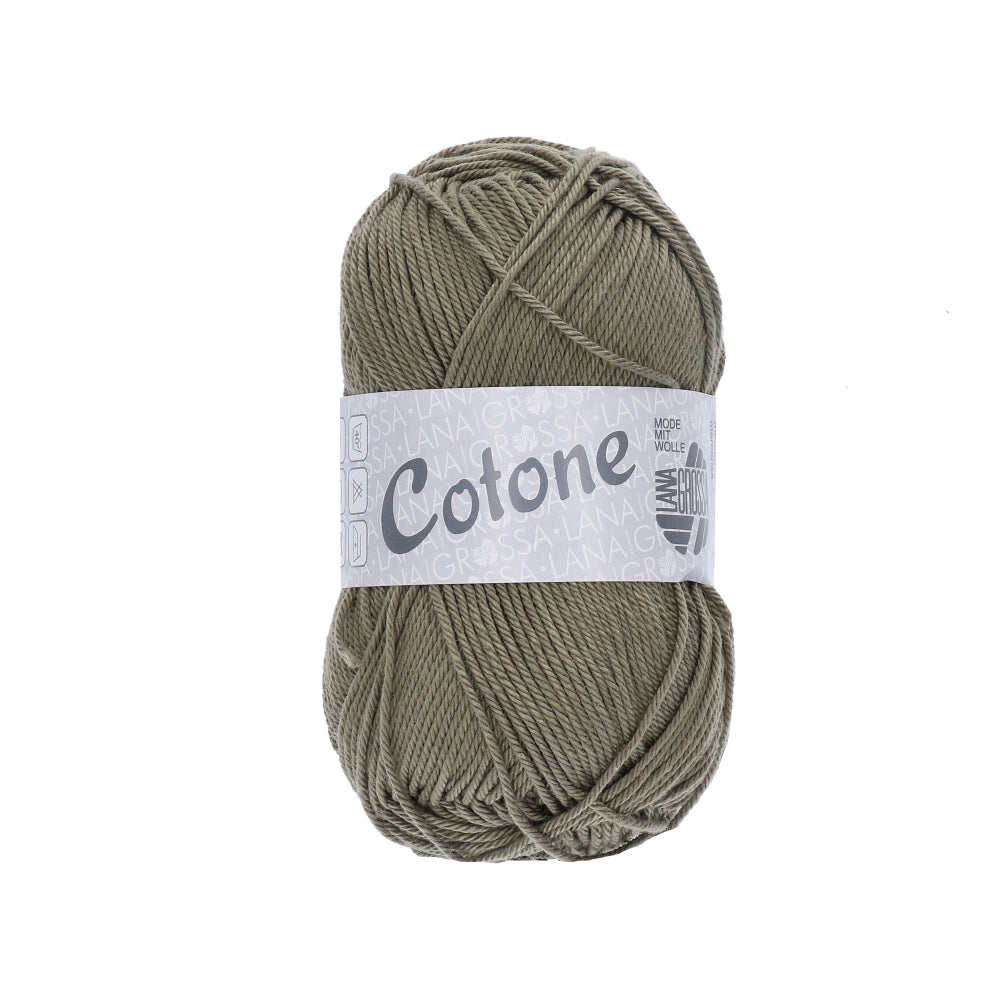Lana Grossa Cotone 087 Oleander Groen