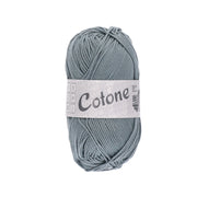 Lana Grossa Cotone 089 Blauw Grijs