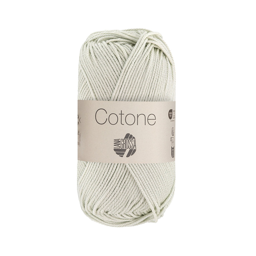 Lana Grossa Cotone 145 Lichtgrijs