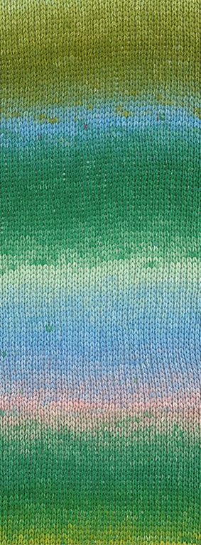 Cotonella lana grossa - gemaakt met Lana Grossa Cotonella - Lana Grossa Cotonella 016 Opaalgroen/Mint/Hemelsblauw/Zachtlila/Roze/Donkergroen/Grasgroen/Geelgroen/Lichtolijf/Donkerolijf