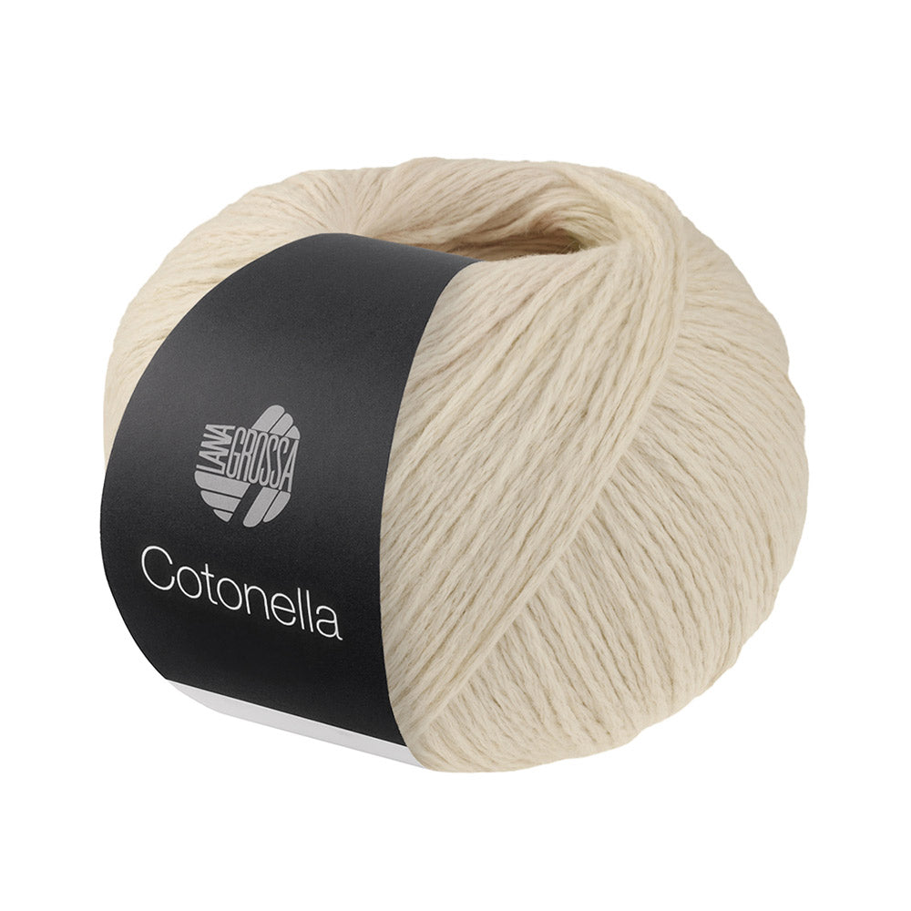 Lana Grossa Cotonella Uni 202 Pastelbeige