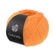 Lana Grossa Cotonella Uni 203 Mandarijn