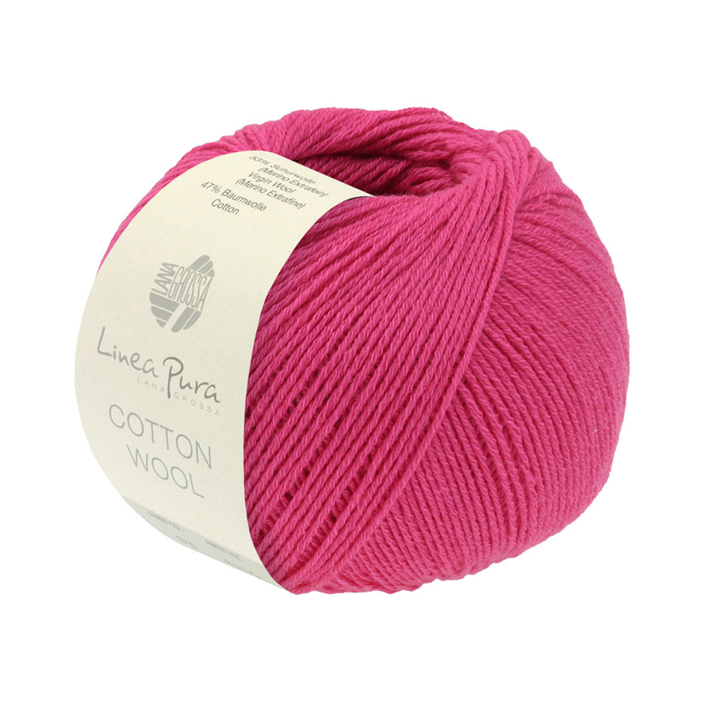 Lana Grossa Cotton Wool 002 Fuchsia
