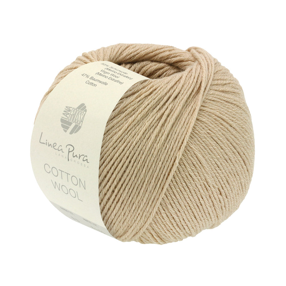 Lana Grossa Cotton Wool 010 Beige