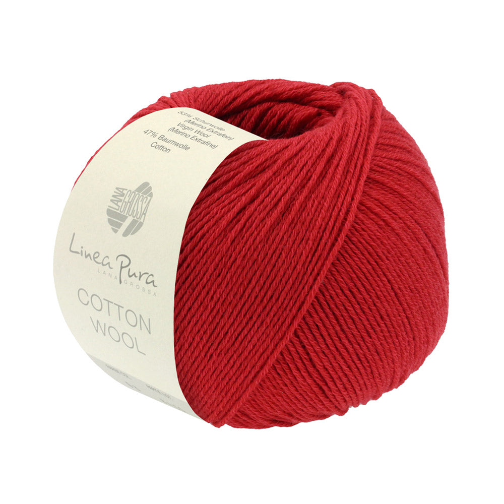 Lana Grossa Cotton Wool 016 Rood