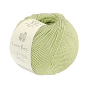 Lana Grossa Cotton Wool 025 Lime groen