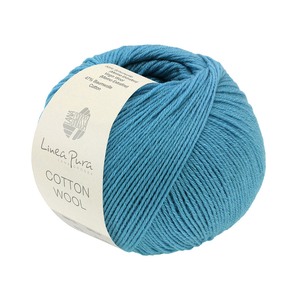 Lana Grossa Cotton Wool 033 Aqua