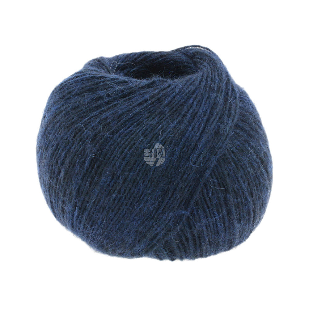 Bol Lana Grossa Ecopuno 043 Nachtblauw met zachte katoen-, merino- en alpacavezels