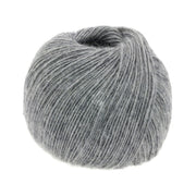 Bol Lana Grossa Ecopuno 056 Grijs met zachte katoen-, merino- en alpacavezels