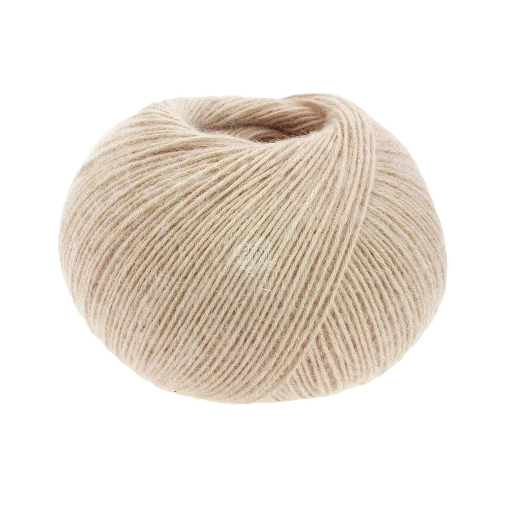 Bol Lana Grossa Ecopuno 064 Zandbeige met zachte katoen-, merino- en alpacavezels