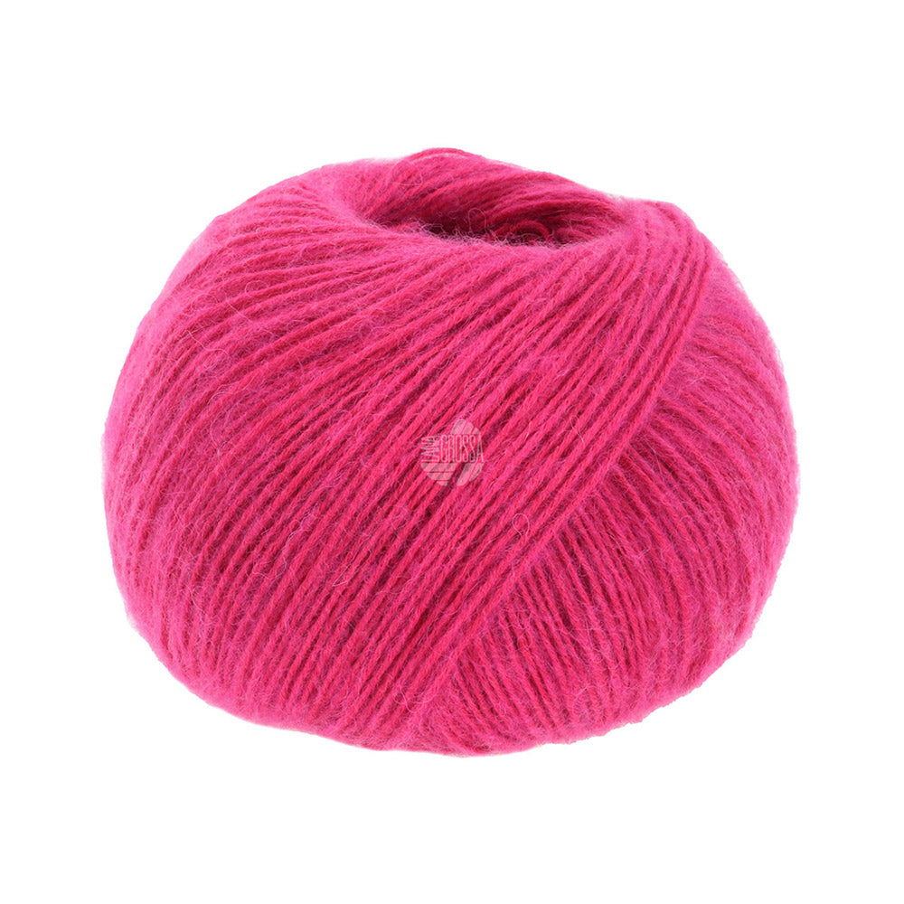 Bol Lana Grossa Ecopuno 071 Roze met zachte katoen-, merino- en alpacavezels