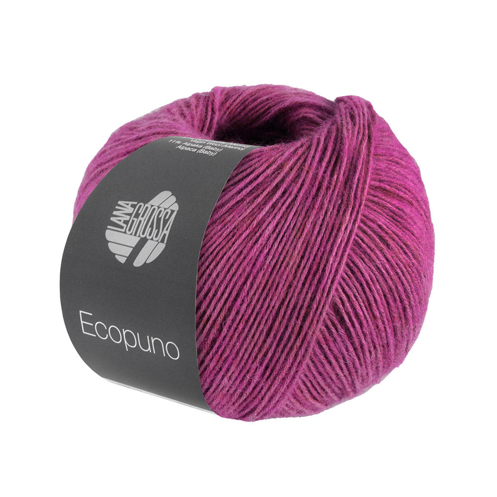 Bol Lana Grossa Ecopuno 209 Orchidee met zachte katoen-, merino- en alpacavezels