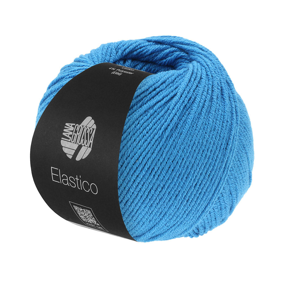 Lana Grossa Elastico 157 Gentian Blauw - bol garen