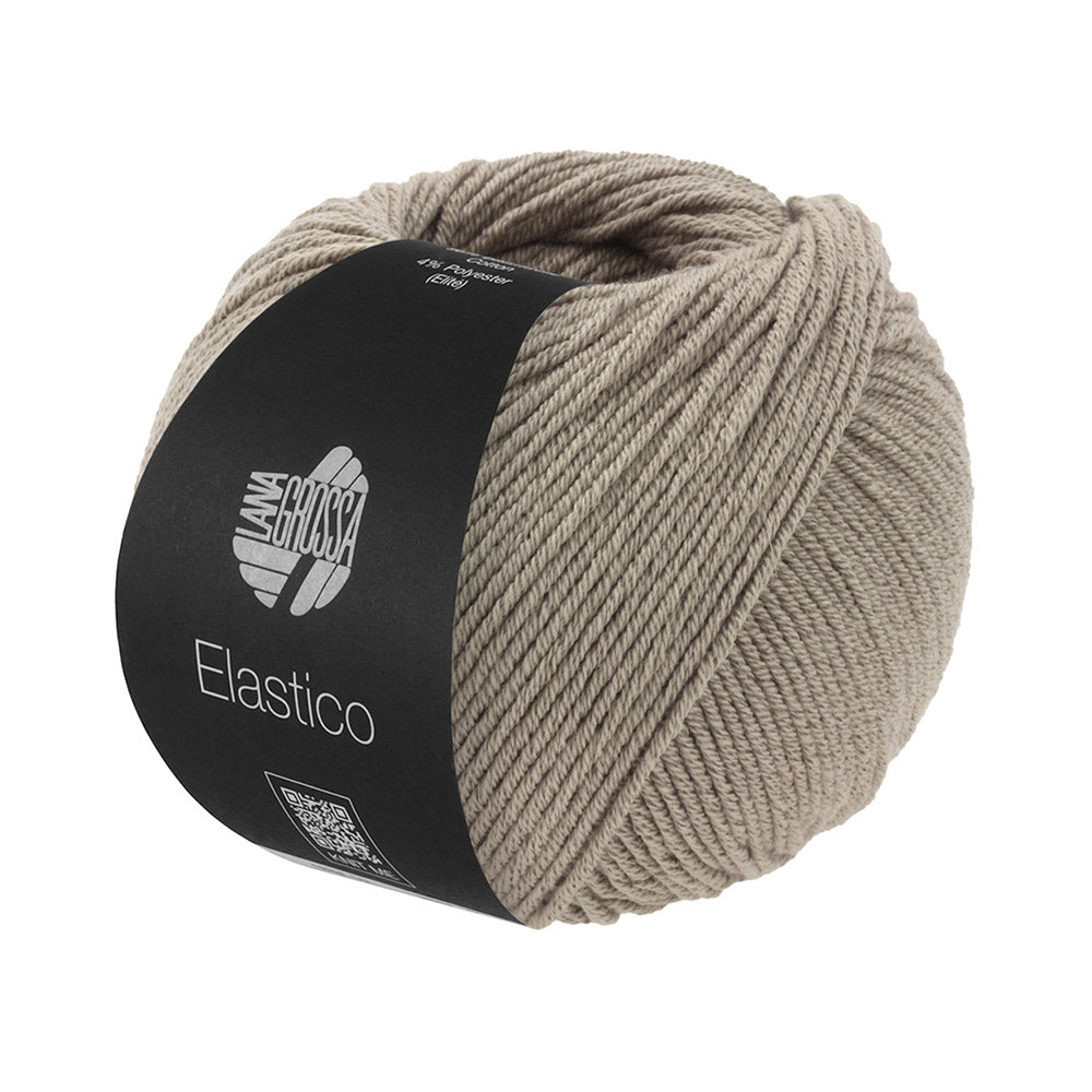 Lana Grossa Elastico 190 Steengrijs - bol garen