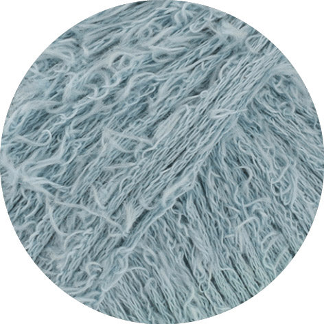 Natural knits ella lana grossa — gemaakt met Lana Grossa Ella - Lana Grossa Ella 006 Lichtblauw
