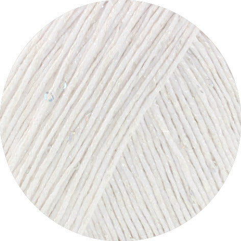Filo paillettes lana grossa — gemaakt met Lana Grossa Filo Paillettes - Lana Grossa Filo Paillettes 001 Wit