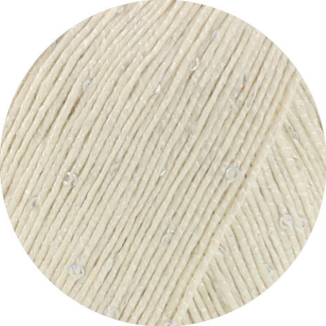 Filo paillettes lana grossa — gemaakt met Lana Grossa Filo Paillettes - Lana Grossa Filo Paillettes 002 Crème
