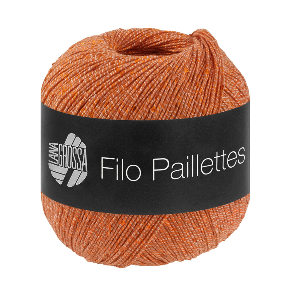 Lana Grossa Filo Paillettes 005 Oranje