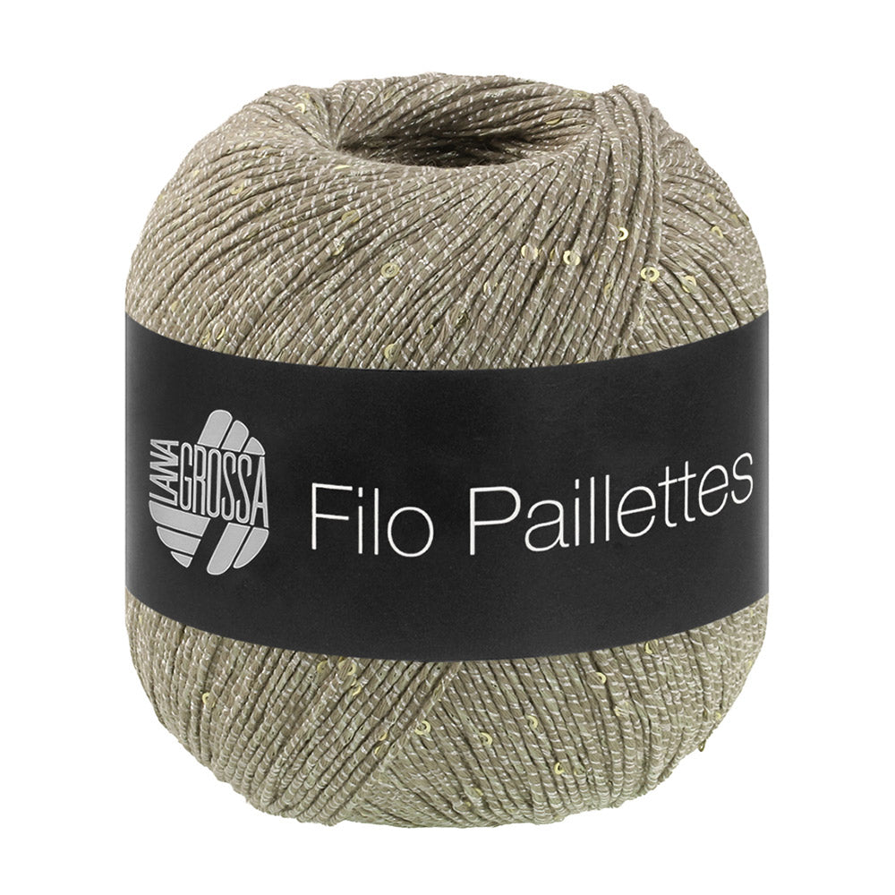 Lana Grossa Filo Paillettes 013 Khaki