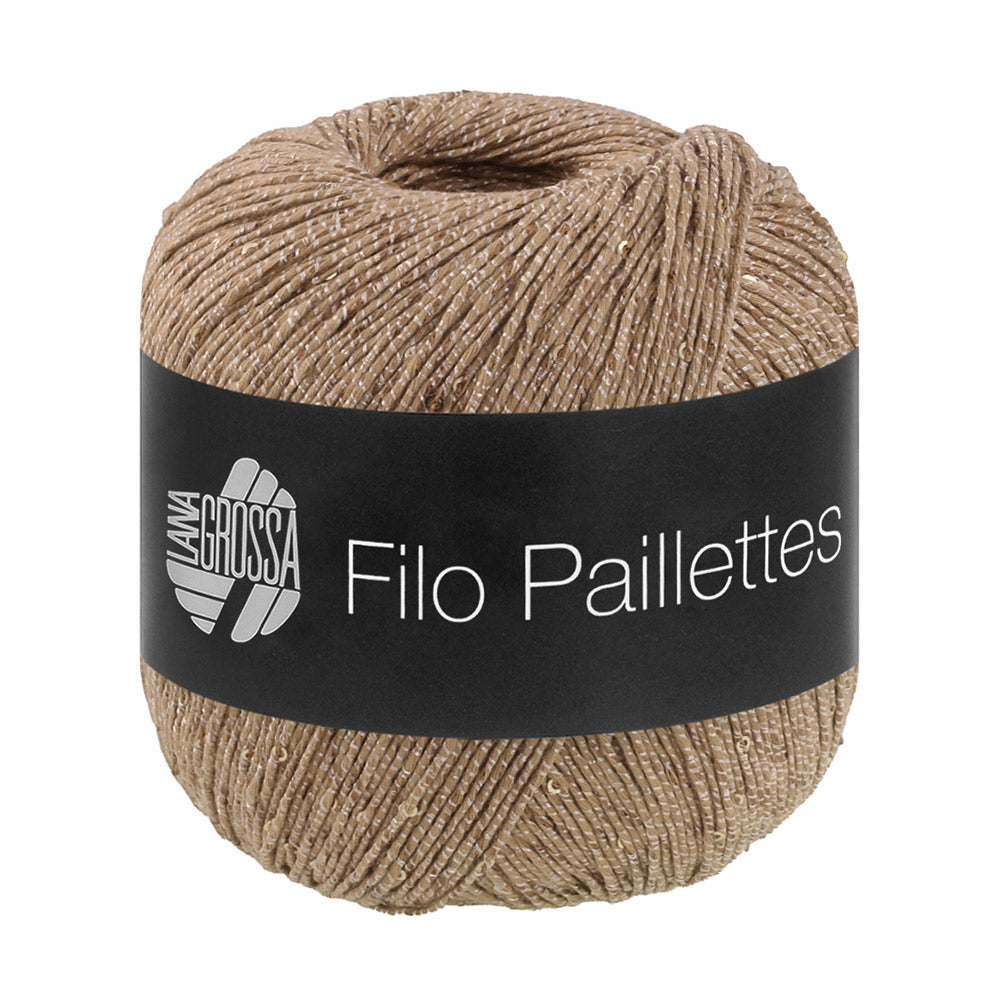 Lana Grossa Filo Paillettes 017 Camel