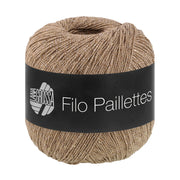 Lana Grossa Filo Paillettes 017 Camel