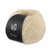 Lana Grossa Finito 008 Licht beige/Crème