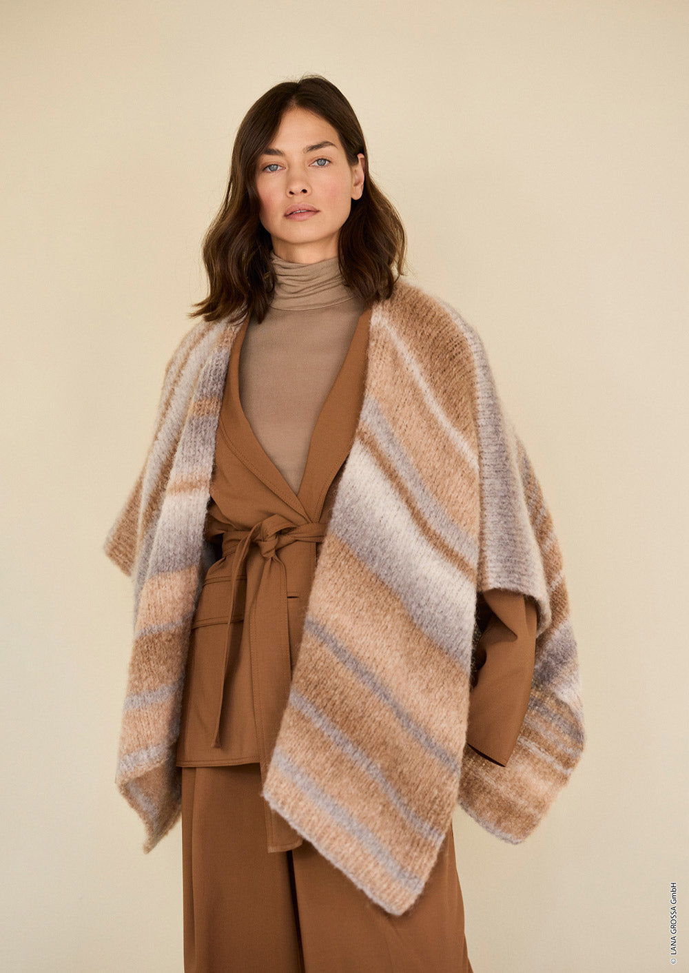 Hw lookbook lana grossa mf — gemaakt met Lana Grossa Gigante (3) - Lana Grossa Gigante 002 Donkerviolet/Geel/Grijspaars/Oranje/Blauwviolet