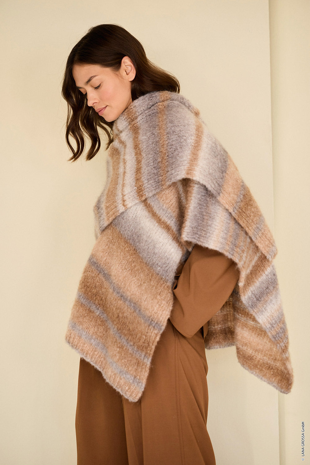 Hw lookbook lana grossa mf — gemaakt met Lana Grossa Gigante (5) - Lana Grossa Gigante 008 Petrol/Zeegroen/Olijfgroen/Licht Olijfgroen