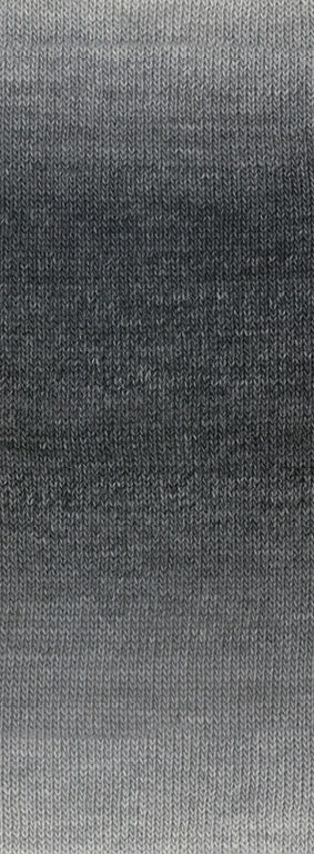 Gebreide sjaal met franjes gemaakt met Lana Grossa Gomitolo Gala 4046 Oranje/Nougat/Oker/Licht-/Donkerolijf/Groenbruin/Grijsrood - Lana Grossa Gomitolo Gala 4037 Rood/Tomaat/Fuchsia/Donkergroen/-olijf/Lichtolijf/Bruin