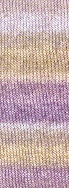 Gomitolo mambo lana grossa — gemaakt met Lana Grossa Gomitolo Mambo - Lana Grossa Gomitolo Mambo 2034 Paars/Grijs Beige/Rauw Wit/Taupe/Vanille/Zand Beige