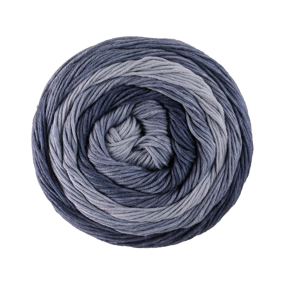 Lana Grossa Gomitolo Tono 1039 Denim/Grijs/Staalblauw
