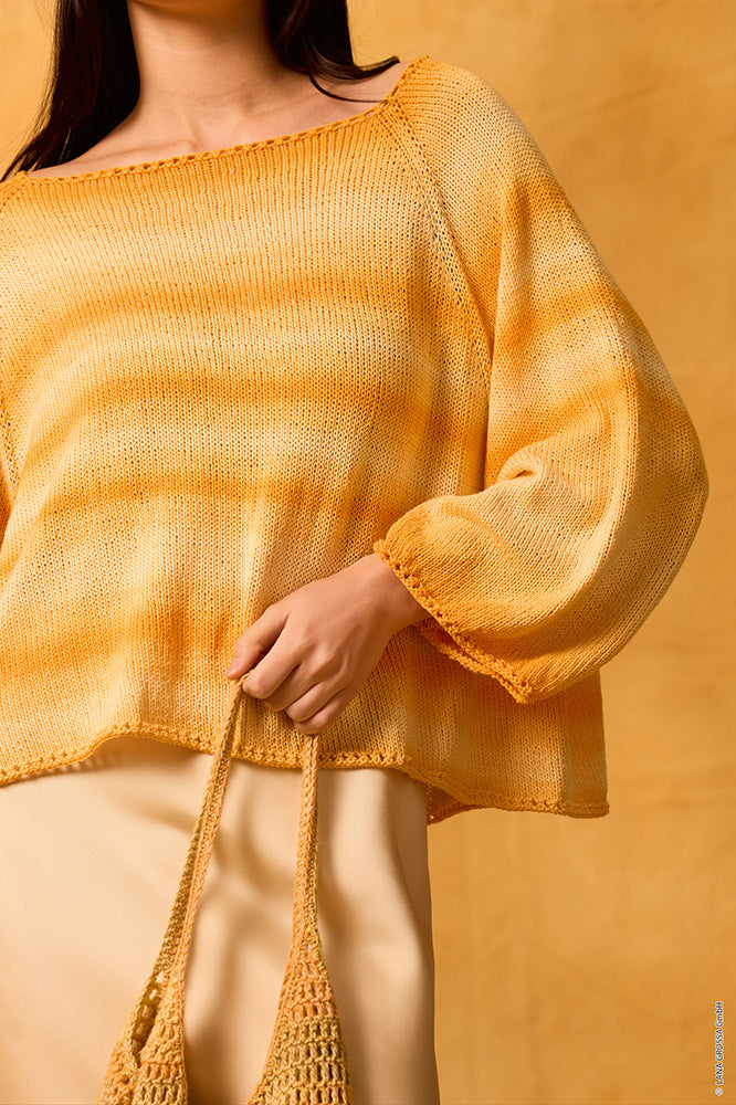 Fs gomitolo lana grossa mf — gemaakt met Lana Grossa Gomitolo Tono (16) - Lana Grossa Gomitolo Tono 1039 Denim/Grijs/Staalblauw