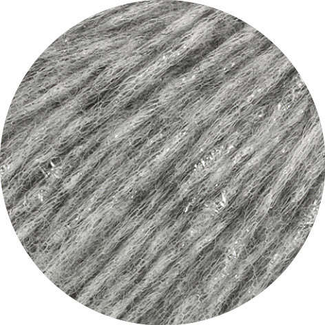 Nera lucciola lana grossa — gemaakt met Lana Grossa Lucciola - Lana Grossa Lucciola 0002 Grijs