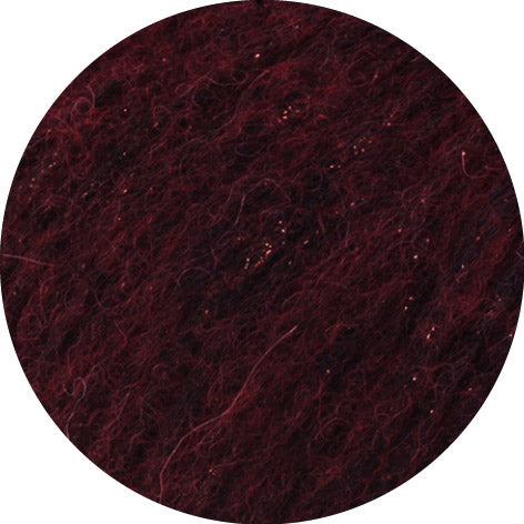 Nera lucciola lana grossa — gemaakt met Lana Grossa Lucciola - Lana Grossa Lucciola 0011 Zwart-Rood