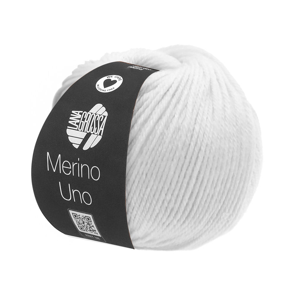 Lana Grossa Merino Uno 001 Wit