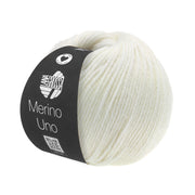 Lana Grossa Merino Uno 002 Ecru