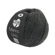 Lana Grossa Merino Uno 011 Donkergrijs