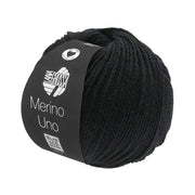 Lana Grossa Merino Uno 013 Zwart