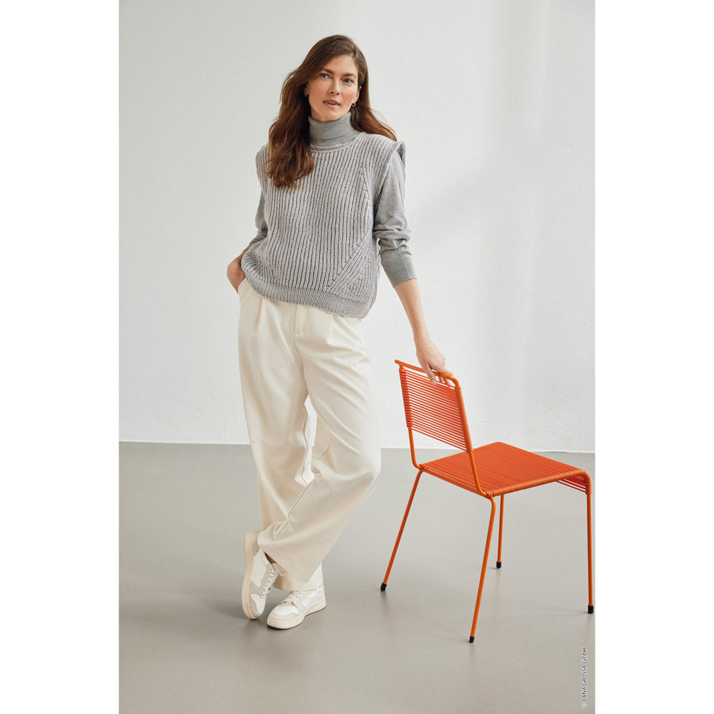 Hw merino edition lana grossa mf — gemaakt met Lana Grossa Merino Uno (7) - Lana Grossa Merino Uno 065 Inktblauw