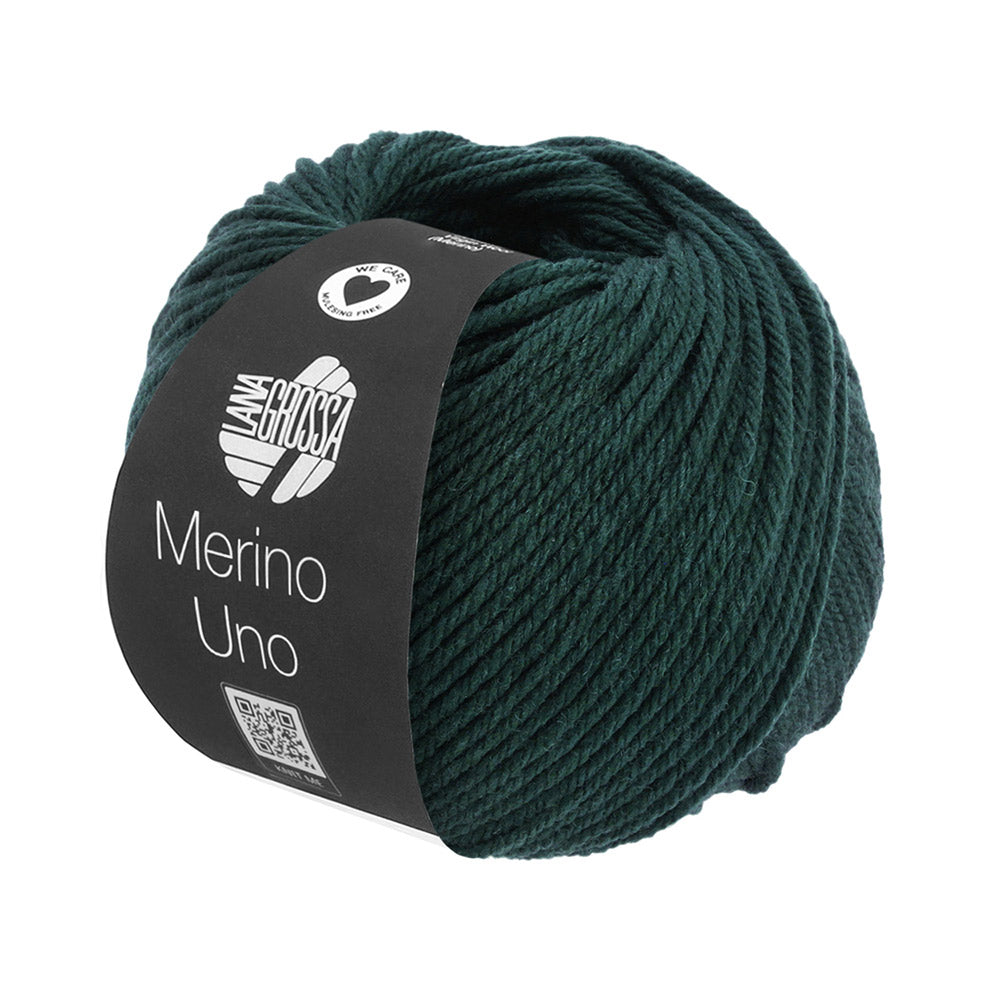 Lana Grossa Merino Uno 085 Diepzeegroen