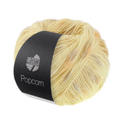 Lana Grossa Popcorn 001 Vanille/Beige/Geel/Oranje