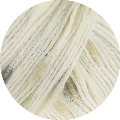 Popcorn lana grossa — gemaakt met Lana Grossa Popcorn - Lana Grossa Popcorn 009 Wit/Beige/Camel/Grijs/Antraciet