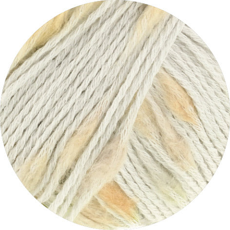 Popcorn lana grossa — gemaakt met Lana Grossa Popcorn - Lana Grossa Popcorn 010 Zilvergrijs/Beige/Grijs/Donkergrijs