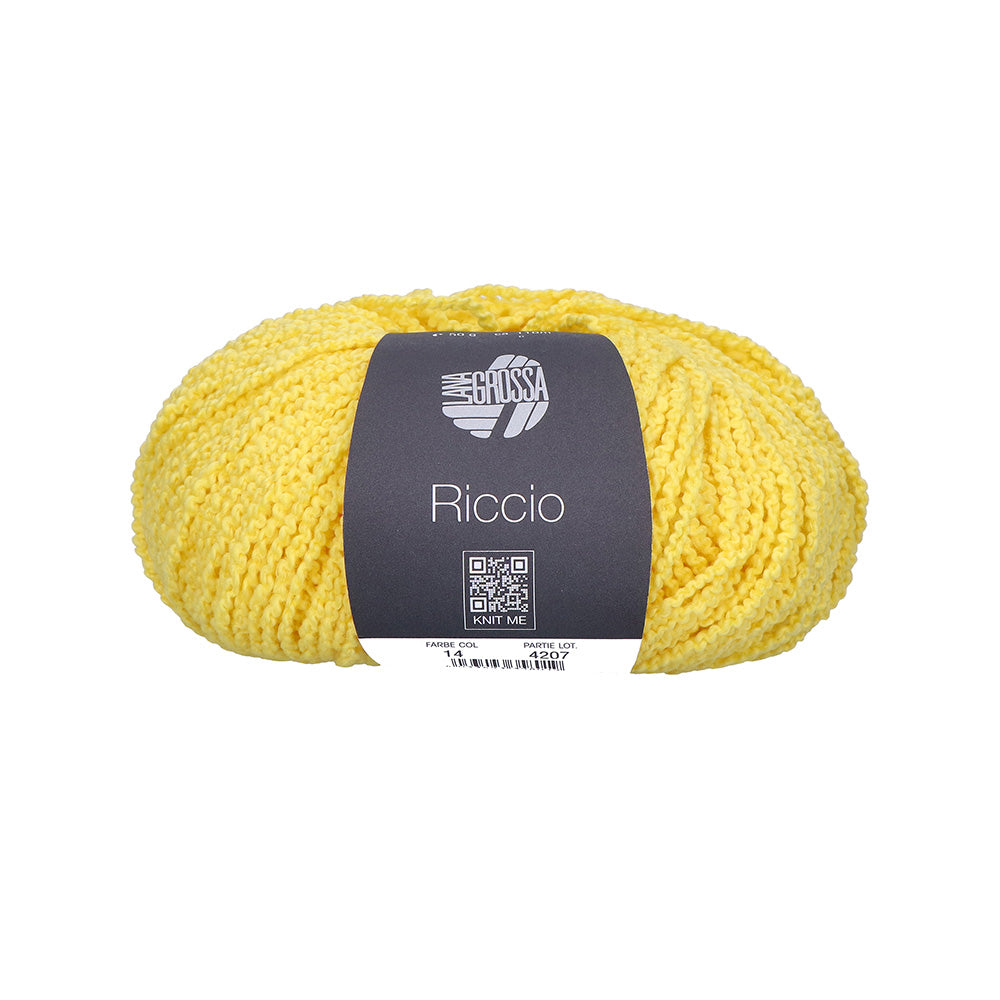 Lana Grossa Riccio 014 Geel