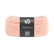 Lana Grossa Setasuri 056 Lichtroze - bol zacht kantgaren van alpaca en zijde in de afgebeelde kleur