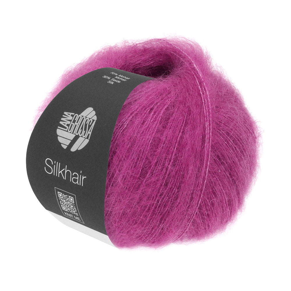 Lana Grossa Silkhair 075 Magnolia - bol luxe mohair- en zijdegaren in de gekozen kleur