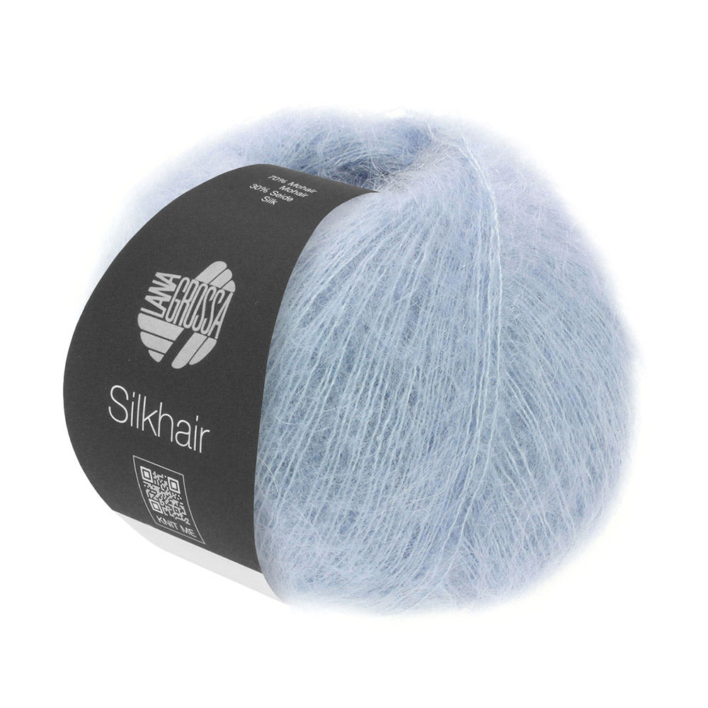 Lana Grossa Silkhair 092 Nachtblauw - bol luxe mohair- en zijdegaren in de gekozen kleur