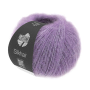 Lana Grossa Silkhair 163 Lavendel - bol luxe mohair- en zijdegaren in de gekozen kleur