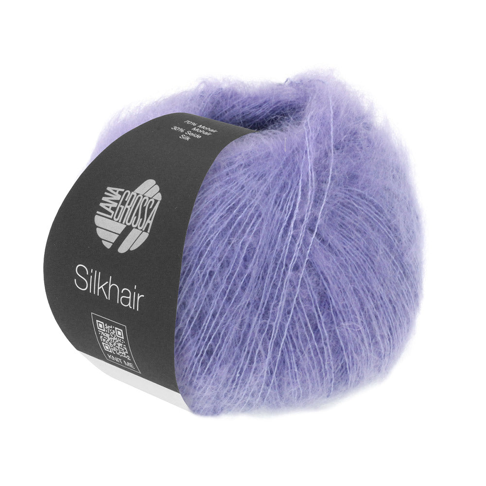 Lana Grossa Silkhair 188 Paars - bol luxe mohair- en zijdegaren in de gekozen kleur