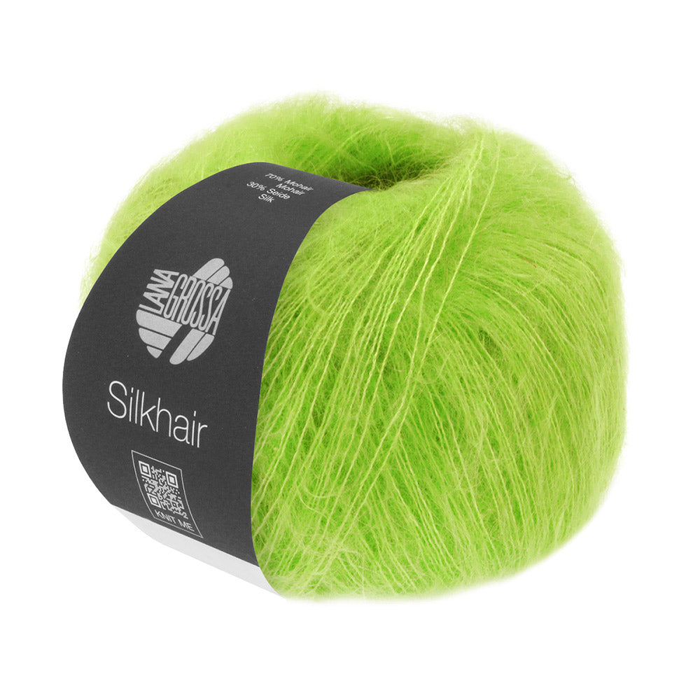 Lana Grossa Silkhair 191 Lentegroen - bol luxe mohair- en zijdegaren in de gekozen kleur